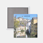 LUXEMBURG MAGNET (Vorderseite/Rückseite)