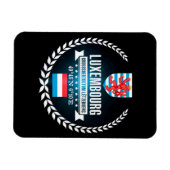 Luxemburg Magnet (Horizontal)