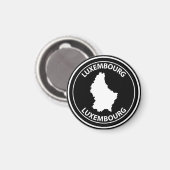Luxemburg Magnet (Vorderseite/Rückseite)