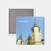 Luxemburg Magnet (Vorderseite/Rückseite)