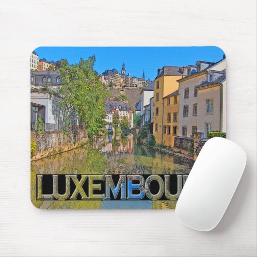 Luxemburg Mousepad (Mit Mouse)