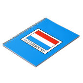 Luxemburg Notizblock (Linke Seite)