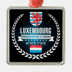 Luxemburg Ornament Aus Metall
