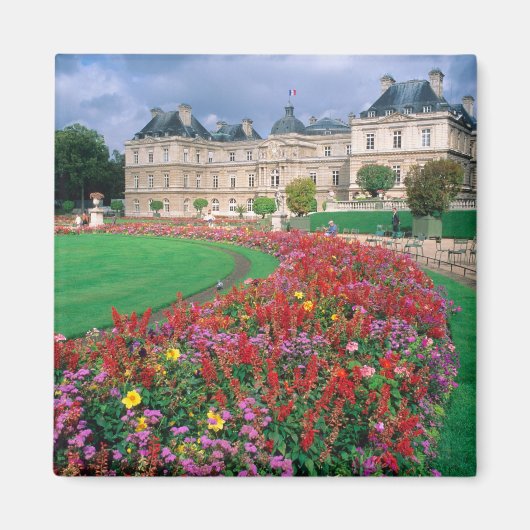 Luxemburg Palace in Paris, Frankreich. Magnet (Vorne)