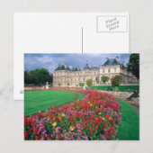 Luxemburg Palace in Paris, Frankreich. Postkarte (Vorne/Hinten)