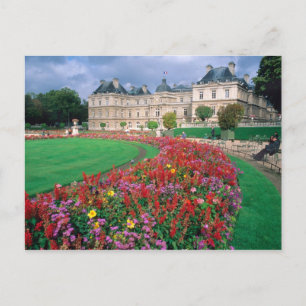 Luxemburg Palace in Paris, Frankreich. Postkarte