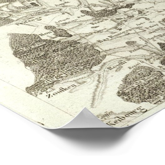 Luxemburg Poster (Ecke)