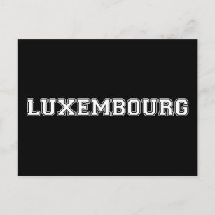 Luxemburg Postkarte