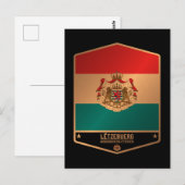 Luxemburg Postkarte (Vorne/Hinten)