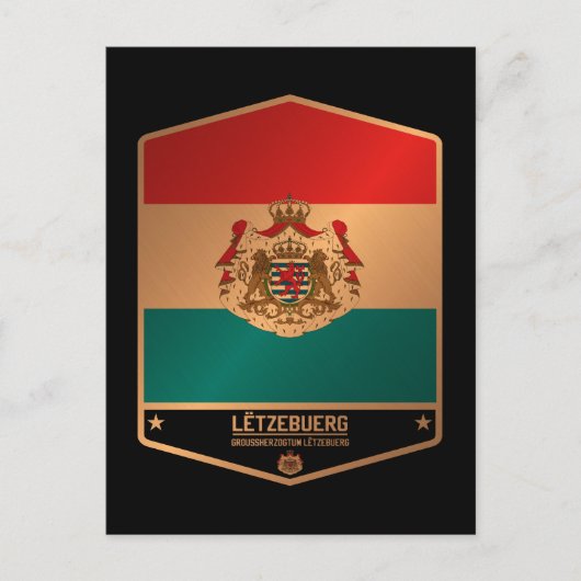 Luxemburg Postkarte (Vorderseite)