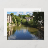 Luxemburg Postkarte (Vorne/Hinten)