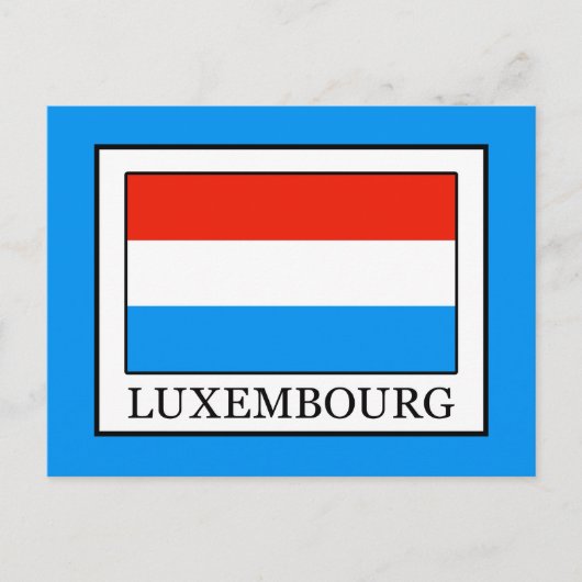 Luxemburg Postkarte (Vorderseite)