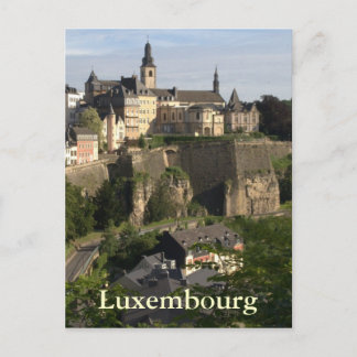 Luxemburg Postkarte