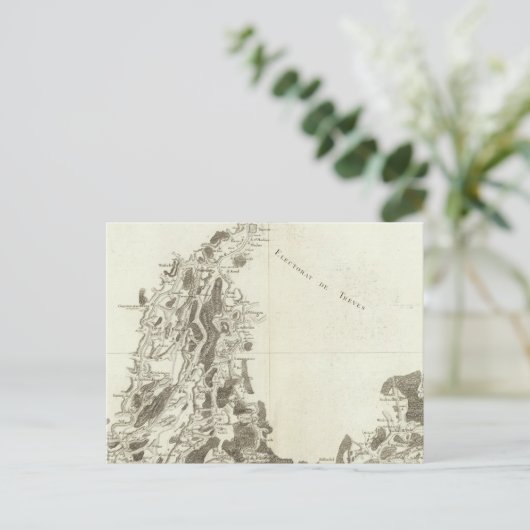 Luxemburg Postkarte (Stehend Vorderseite)