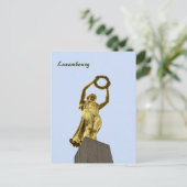 Luxemburg Postkarte (Stehend Vorderseite)