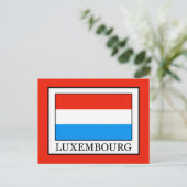 Luxemburg Postkarte (Stehend Vorderseite)