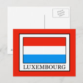Luxemburg Postkarte (Vorne/Hinten)