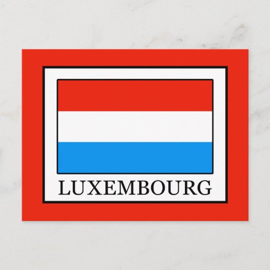 Luxemburg Postkarte (Vorderseite)