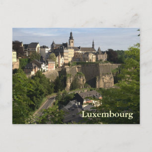 Luxemburg Postkarte