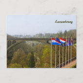 Luxemburg Postkarte (Vorderseite)