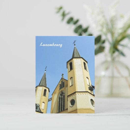 Luxemburg Postkarte (Stehend Vorderseite)