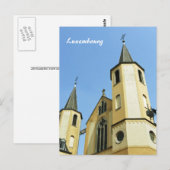 Luxemburg Postkarte (Vorne/Hinten)