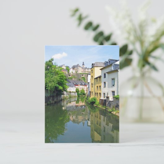 Luxemburg Postkarte (Stehend Vorderseite)