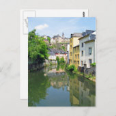 Luxemburg Postkarte (Vorne/Hinten)