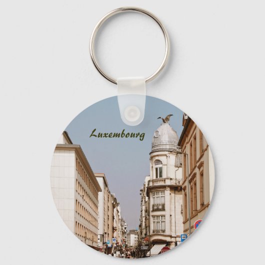Luxemburg Schlüsselanhänger (Vorderseite)
