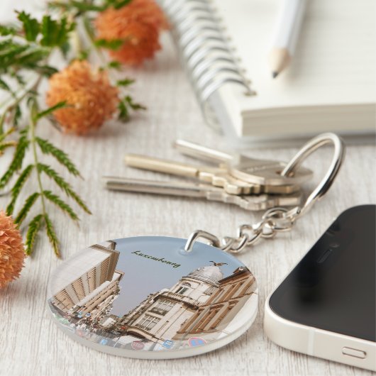 Luxemburg Schlüsselanhänger (Vorderseite rechts)