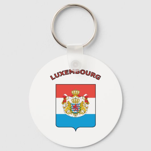 Luxemburg Schlüsselanhänger (Vorderseite)