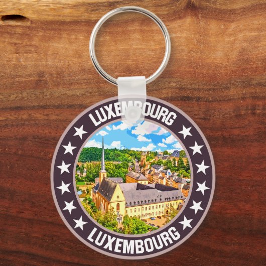 Luxemburg Schlüsselanhänger (Rückseite)