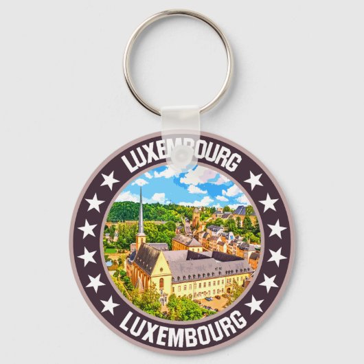 Luxemburg Schlüsselanhänger (Rückseite)