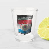 Luxemburg Schnapsglas (Vorderseite)