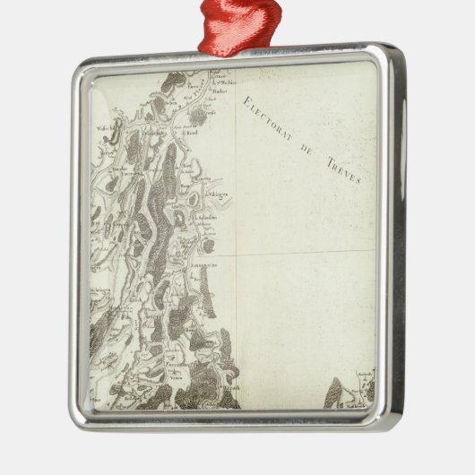 Luxemburg Silbernes Ornament (Links)