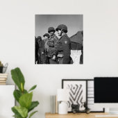 Luxemburg-Soldat Poster (Heimbüro)