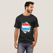 Luxemburg Splash T-Shirt (Vorne ganz)