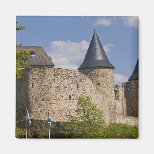 Luxemburg, Sure River Valley. Bourscheid Magnet (Vorne)