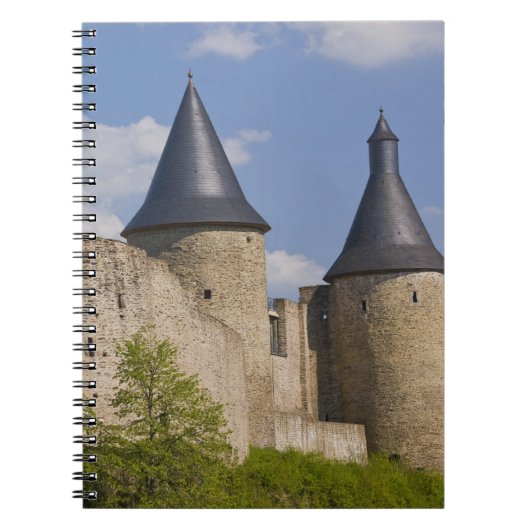 Luxemburg, Sure River Valley. Bourscheid Notizblock (Vorderseite)