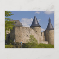 Luxemburg, Sure River Valley. Bourscheid