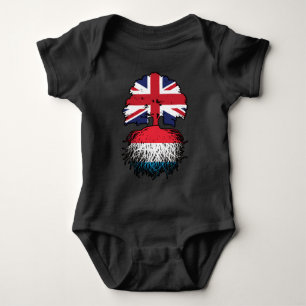 Luxemburg Vereinigtes Königreich Luxemburg Baby Strampler