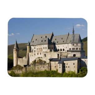 Luxemburg, Vianden. Vianden Chateau (b. 15. Magnet