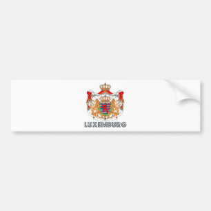 Luxemburg-Wappen Autoaufkleber