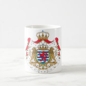 Luxemburg-Wappen Kaffeetasse (Mittel)
