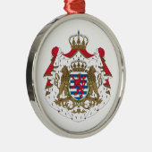Luxemburg-Wappen Ornament Aus Metall (Rechts)