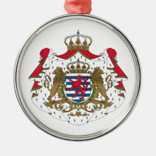 Luxemburg-Wappen Ornament Aus Metall
