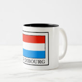 Luxemburg Zweifarbige Tasse (VorderseiteRechts)