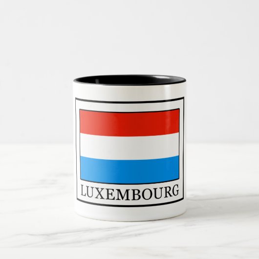 Luxemburg Zweifarbige Tasse (Mittel)
