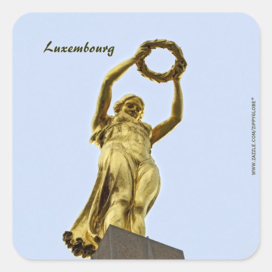 Luxemburger Aufkleber (Vorderseite)