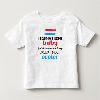 Luxemburger Baby, viel Cooler Niedlich Kleinkind T-shirt